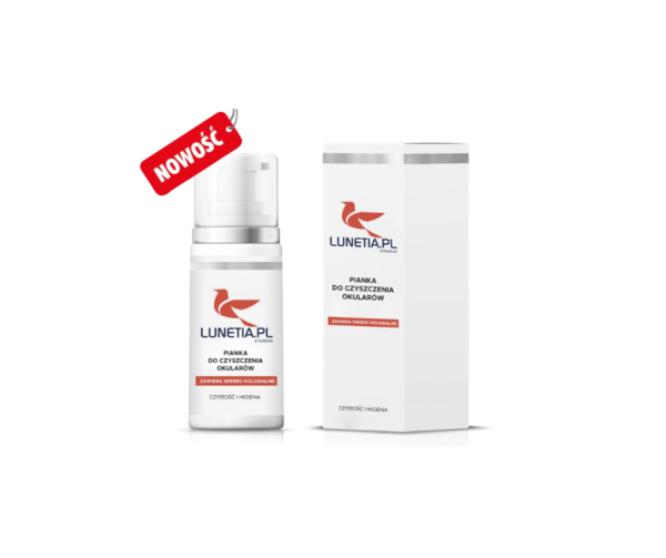 Pianka do czyszczenia okularów Lunetia