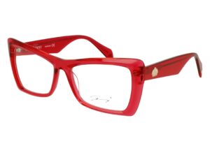 Genny GYV.418.03 - Wyrazisty styl i kobieca elegancja Odkryj odważny i pełen charakteru design oprawek korekcyjnych Genny GYV.418.03. Te wyjątkowe oprawki, będące kwintesencją kobiecości i włoskiego stylu, dodadzą Twojej stylizacji niepowtarzalnego wyrazu. Design i Styl Kształt: Asymetryczny, lekko "koci" kształt oprawek, który podkreśli indywidualność i doda pewności siebie. Kolor: Intensywny, transparentny odcień czerwieni, który przyciąga wzrok i dodaje energii. Detale: Złote logo marki Genny, umieszczone na zauszniku, to subtelny, ale wyrazisty akcent. Wykończenie: Gładka, połyskująca powierzchnia oprawki, która podkreśla jej luksusowy charakter. Materiały i Wykonanie Oprawki wykonane z wysokiej jakości tworzywa, zapewniającego trwałość i komfort noszenia. Solidna konstrukcja gwarantuje stabilność i wygodę przez cały dzień. Dla kogo? Oprawki dedykowane są kobietom, które lubią eksperymentować ze stylem i nie boją się wyrazistych dodatków. Idealne dla osób, które chcą podkreślić swoją osobowość i dodać swojej stylizacji odrobinę ekstrawagancji. Styl Sapierzyńska - Autoryzowany Sprzedawca Genny Kupując oprawki Genny GYV.418.03 w naszym sklepie internetowym, masz pewność, że otrzymujesz oryginalny produkt od autoryzowanego sprzedawcy marki Genny. Styl Sapierzyńska to gwarancja profesjonalnej obsługi i doradztwa w wyborze idealnych okularów. Podsumowanie Oprawki Genny GYV.418.03 to doskonały wybór dla kobiet, które cenią sobie oryginalny design i wysoką jakość wykonania. Ich asymetryczny kształt, intensywny kolor i luksusowe detale sprawią, że poczujesz się wyjątkowo i pewnie w każdej sytuacji.