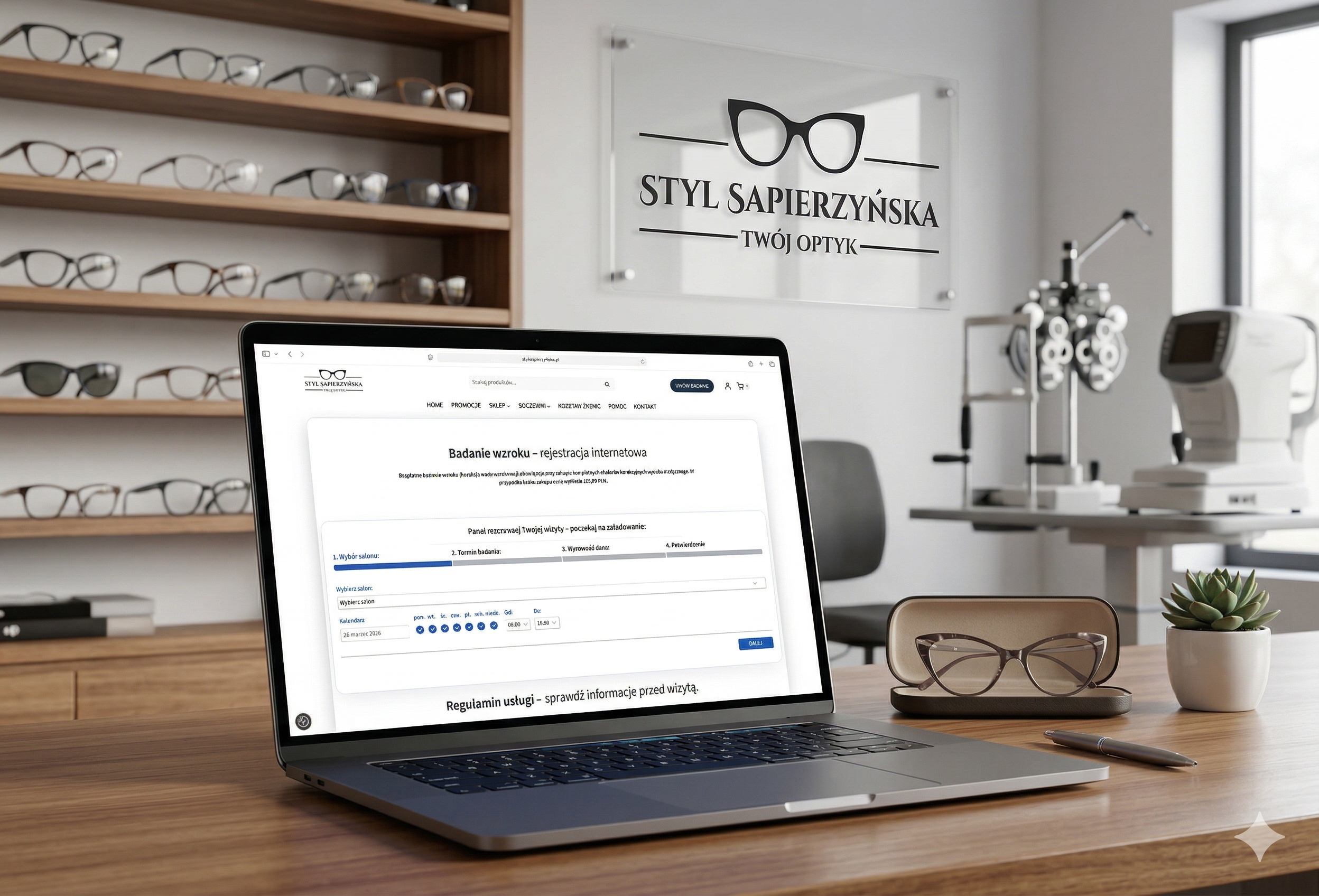 Badanie wzroku rejestracja | Styl Sapierzyńska Optyk